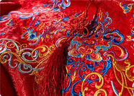 Yüksek Son İşlemeli Kumaşlar, Kırmızı Çin Gelinlik Fabrikası