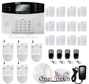 Sesle Uyumlu LCD ile Kablosuz Ev GSM Güvenlik Alarm Sistemi