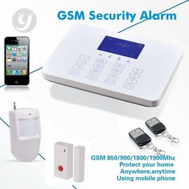 Kablosuz / Kablolu GSM Alarmı Ev Güvenlik Alarm Sistemi 99 Savunma Alanı