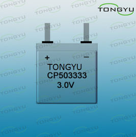 CP503333 LiMnO2 lityum manganez dioksit pil doyurmak Alarm sistemi, 3v 1200mAh