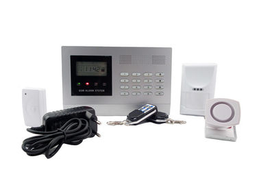 Dahili Takvim Saat Güvenlik Ev Alarm Sistemi 8 kablolu + 99 kablosuz zon ile