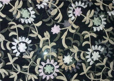 % 100 Polyester İşlemeli Kumaş Çağdaş Döşemelik Kumaş